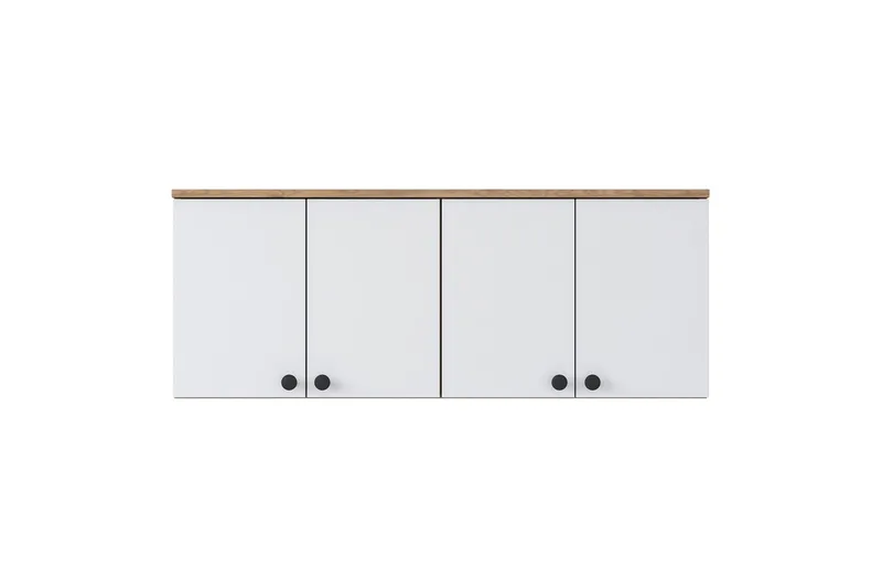 Frostine Yläkaappi, Pähkinäpuu/Valkoinen