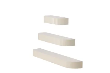 Glow Seinahylly 135 cm - Beige - Talo & remontointi - Keittiö & kylpyhuone - Keittiö & kodinhoitohuone - Keittiön sisustus - Keittiöhylly