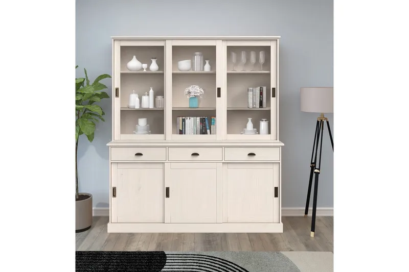 Harry Korkea kaappi - Valkoinen - Talo & remontointi - Keittiö & kylpyhuone - Keittiö & kodinhoitohuone - Keittiön sisustus - Keittiökaappi