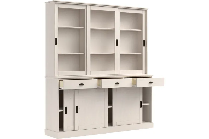 Harry Korkea kaappi - Valkoinen - Talo & remontointi - Keittiö & kylpyhuone - Keittiö & kodinhoitohuone - Keittiön sisustus - Keittiökaappi