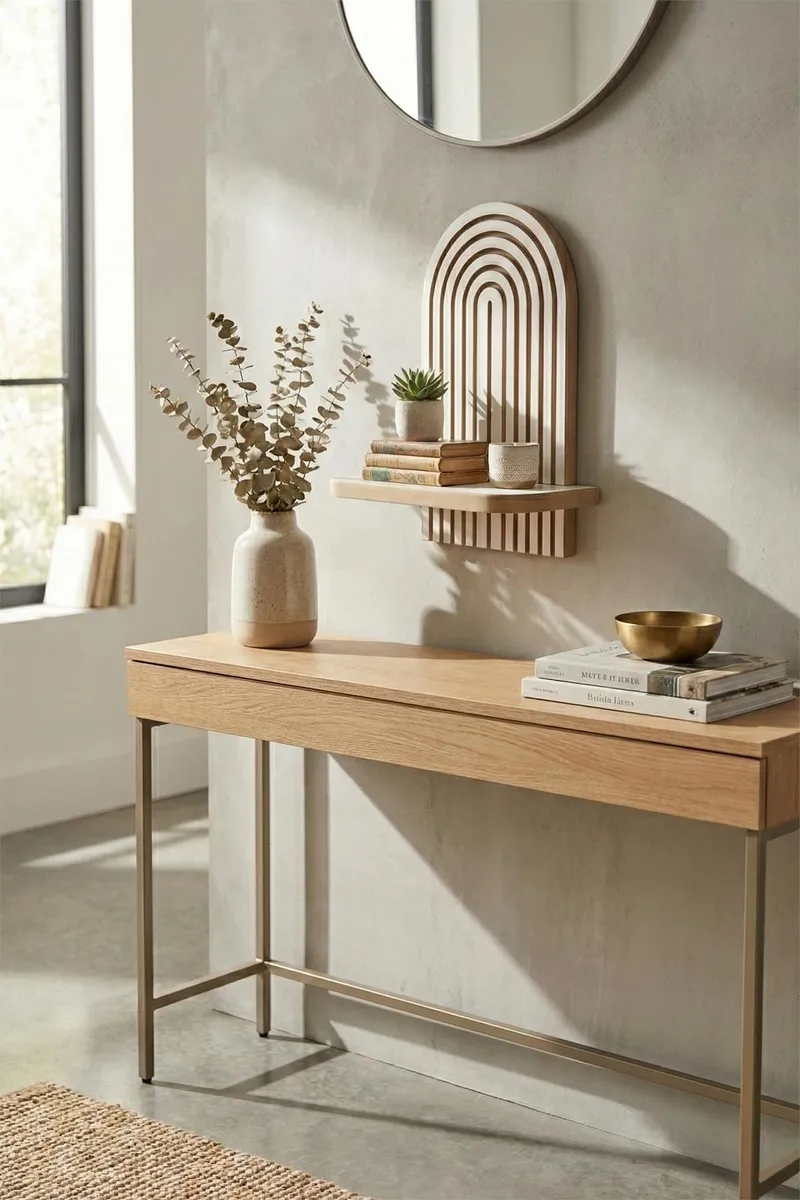 Hasina seinähylly 26x35x13 cm - Valkoinen - Talo & remontointi - Keittiö & kylpyhuone - Keittiö & kodinhoitohuone - Keittiön sisustus - Keittiöhylly