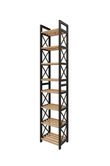 Heba Monitoimihylly 128 cm - Musta - Talo & remontointi - Keittiö & kylpyhuone - Keittiö & kodinhoitohuone - Keittiön sisustus - Keittiöhylly