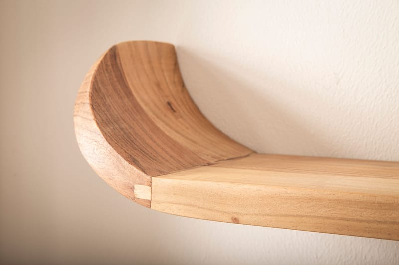 Helano seinähylly 100 cm - lämmin hunajanruskea - Talo & remontointi - Keittiö & kylpyhuone - Keittiö & kodinhoitohuone - Keittiön sisustus - Keittiöhylly
