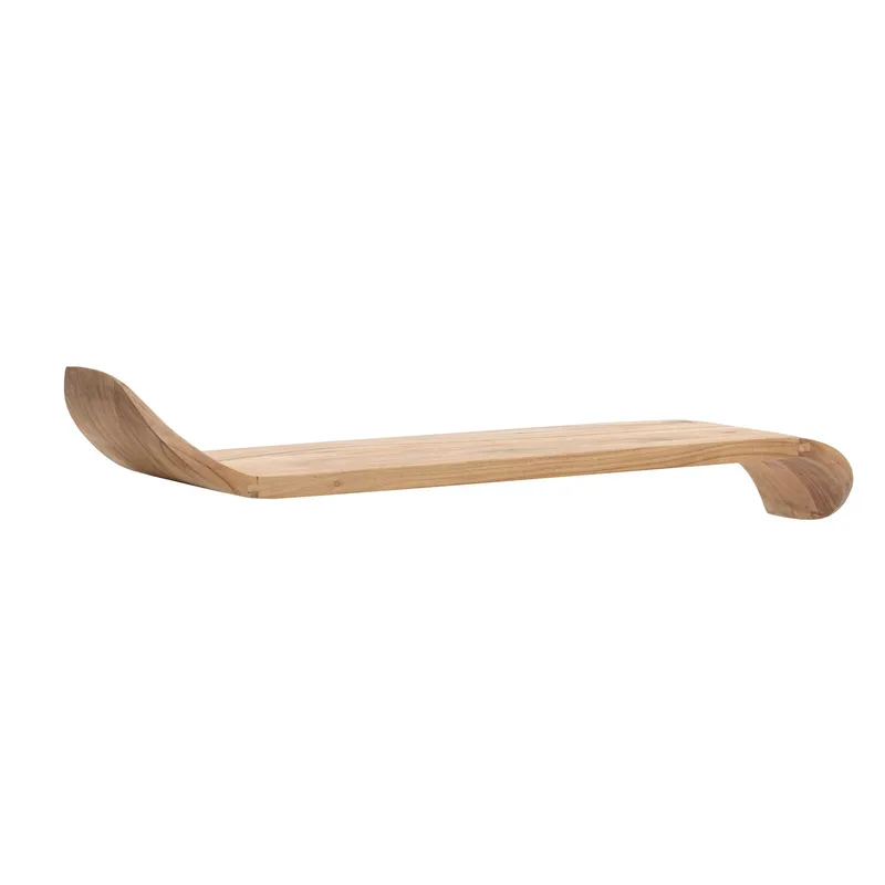 Helano seinähylly 120 cm, lämmin hunajanruskea