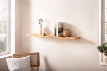 Helova seinähylly 100 cm - lämmin hunajanruskea - Talo & remontointi - Keittiö & kylpyhuone - Keittiö & kodinhoitohuone - Keittiön sisustus - Keittiöhylly