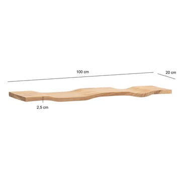 Helova seinähylly 100 cm - lämmin hunajanruskea - Talo & remontointi - Keittiö & kylpyhuone - Keittiö & kodinhoitohuone - Keittiön sisustus - Keittiöhylly