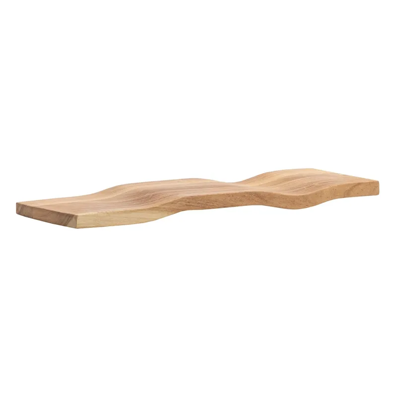 Helova seinähylly 60 cm, lämmin hunajanruskea