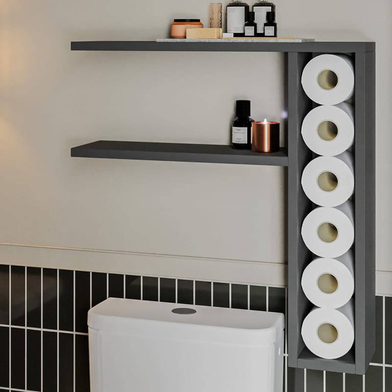 Hollowmere seinähylly 60x61,8x15 cm - Antrasiitti - Talo & remontointi - Keittiö & kylpyhuone - Keittiö & kodinhoitohuone - Keittiön sisustus - Keittiöhylly