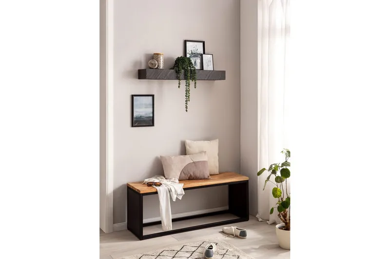 Hyllor Wohnling 90x20 cm - Talo & remontointi - Keittiö & kylpyhuone - Keittiö & kodinhoitohuone - Keittiön sisustus - Keittiöhylly