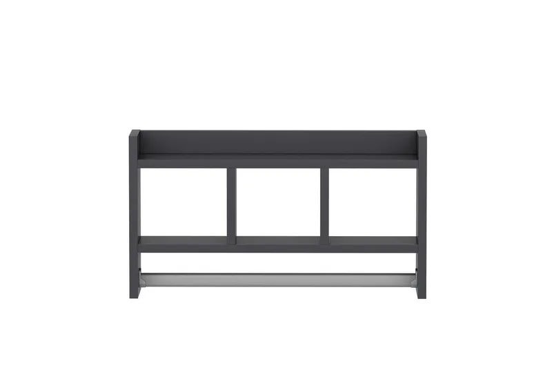 Hyllyt Homitis Harlee hylly 63,6 x 14,6 cm Antrasiitti, Antrasiitti