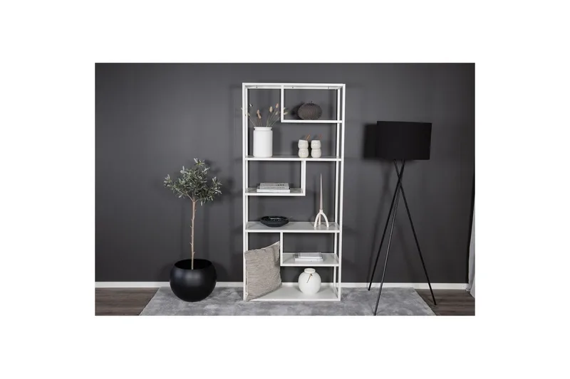 Hyllyt NO_BRAND Staal-hylly White - Talo & remontointi - Keittiö & kylpyhuone - Keittiö & kodinhoitohuone - Keittiön sisustus - Keittiöhylly