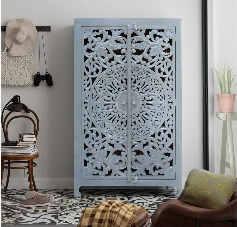 Kalita korkea kaappi 100x165 cm - Grey - Talo & remontointi - Keittiö & kylpyhuone - Keittiö & kodinhoitohuone - Keittiön sisustus - Keittiökaappi