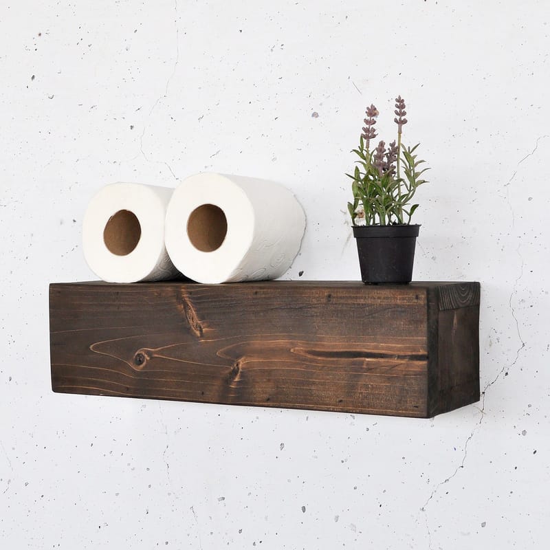 Decorative Wooden Wall Shelf Hanah Home - Talo & remontointi - Keittiö & kylpyhuone - Keittiö & kodinhoitohuone - Keittiön sisustus - Keittiöhylly