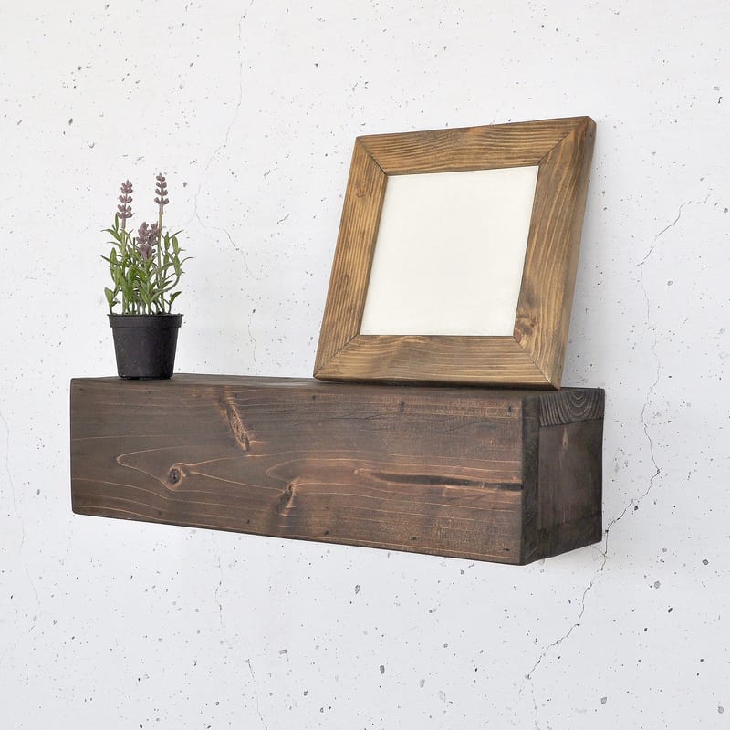 Decorative Wooden Wall Shelf Hanah Home - Talo & remontointi - Keittiö & kylpyhuone - Keittiö & kodinhoitohuone - Keittiön sisustus - Keittiöhylly