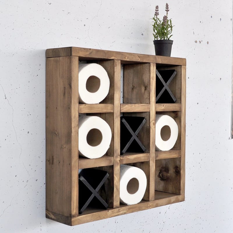 Decorative Wooden Wall Shelf Hanah Home - Talo & remontointi - Keittiö & kylpyhuone - Keittiö & kodinhoitohuone - Keittiön sisustus - Keittiöhylly