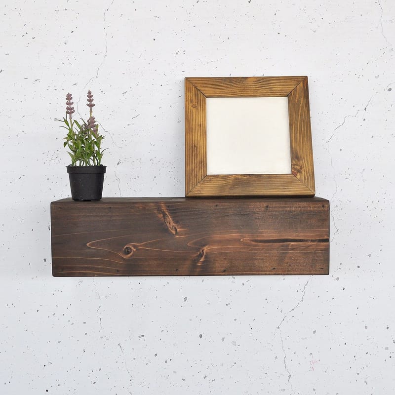 Decorative Wooden Wall Shelf Hanah Home - Talo & remontointi - Keittiö & kylpyhuone - Keittiö & kodinhoitohuone - Keittiön sisustus - Keittiöhylly