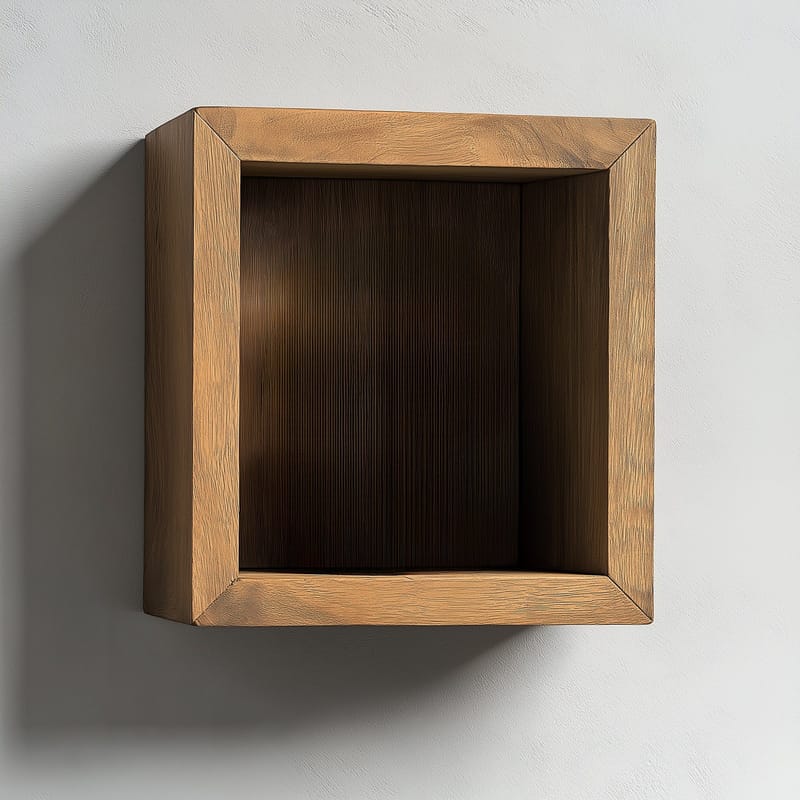 Decorative Wooden Wall Shelf Hanah Home - Talo & remontointi - Keittiö & kylpyhuone - Keittiö & kodinhoitohuone - Keittiön sisustus - Keittiöhylly