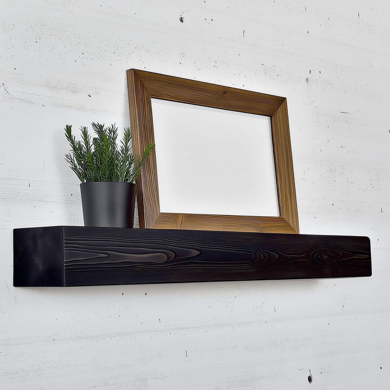 Decorative Wooden Wall Shelf Hanah Home - Talo & remontointi - Keittiö & kylpyhuone - Keittiö & kodinhoitohuone - Keittiön sisustus - Keittiöhylly