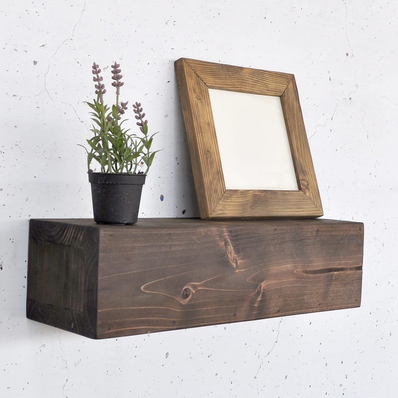 Decorative Wooden Wall Shelf Hanah Home - Talo & remontointi - Keittiö & kylpyhuone - Keittiö & kodinhoitohuone - Keittiön sisustus - Keittiöhylly