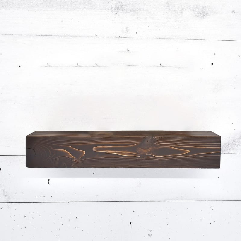 Decorative Wooden Wall Shelf Hanah Home - Talo & remontointi - Keittiö & kylpyhuone - Keittiö & kodinhoitohuone - Keittiön sisustus - Keittiöhylly