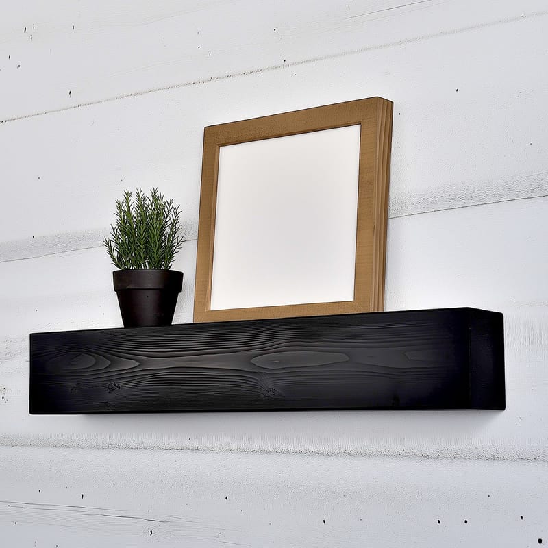 Decorative Wooden Wall Shelf Hanah Home - Talo & remontointi - Keittiö & kylpyhuone - Keittiö & kodinhoitohuone - Keittiön sisustus - Keittiöhylly