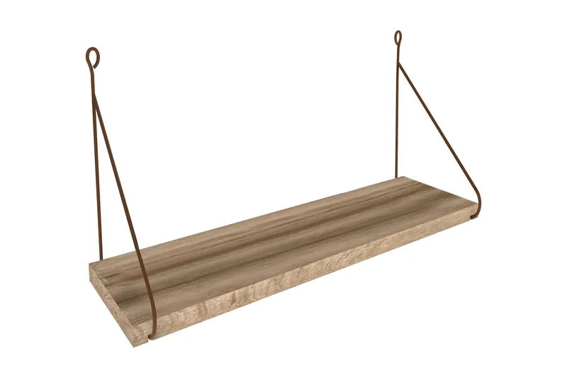 Decormet Seinähylly, Ruskea