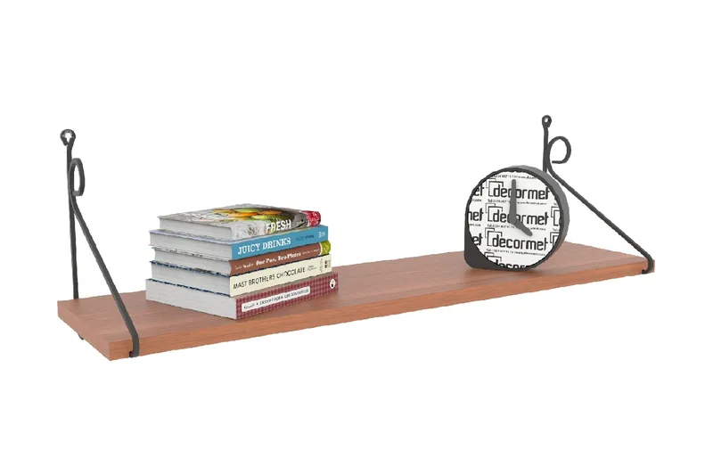 Decormet Seinähylly - Ruskea - Talo & remontointi - Keittiö & kylpyhuone - Keittiö & kodinhoitohuone - Keittiön sisustus - Keittiöhylly