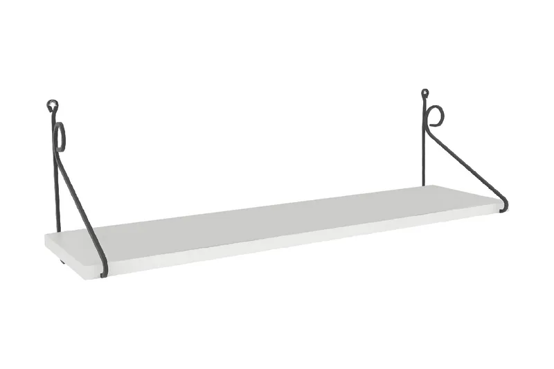 Decormet Seinähylly, Valkoinen/Musta