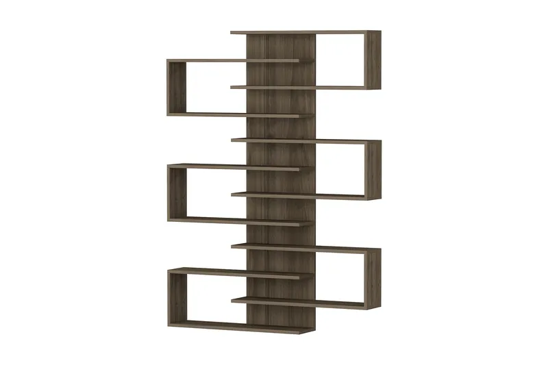 Kirjahylly Blessence 75 cm, Pähkinä