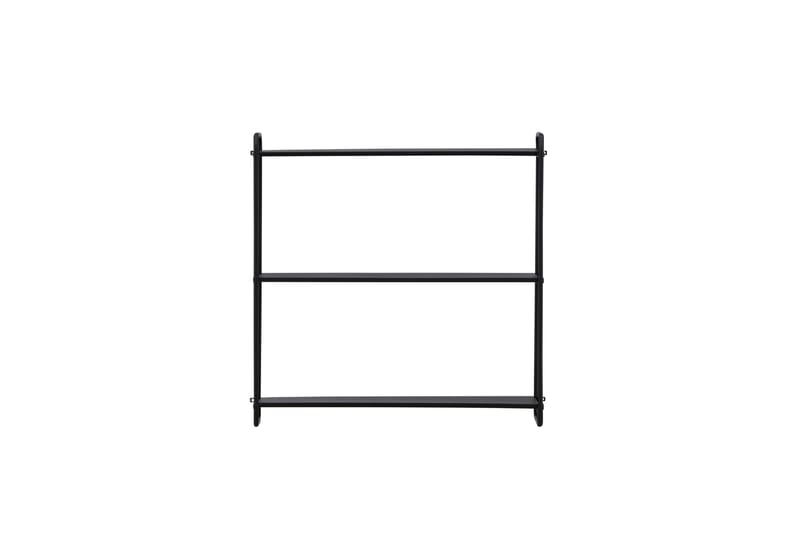 Lyon Lautasteline 62x18 cm - Musta - Talo & remontointi - Keittiö & kylpyhuone - Keittiö & kodinhoitohuone - Keittiön sisustus - Keittiöhylly