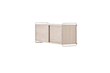 Paris Seinähylly 122x35 cm Valkoinen - Talo & remontointi - Keittiö & kylpyhuone - Keittiö & kodinhoitohuone - Keittiön sisustus - Keittiöhylly
