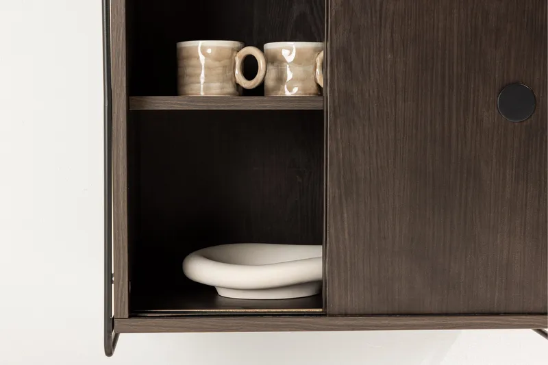 Paris Seinähylly 60x35 cm - Ruskea - Säilytys - Hylly