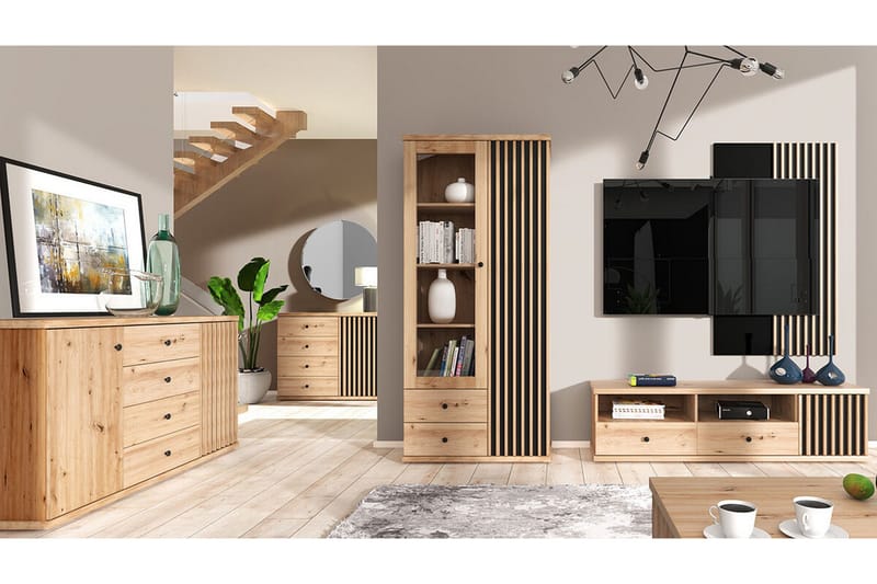 Rosehall Vägghylla 120x18 cm Black - Talo & remontointi - Keittiö & kylpyhuone - Keittiö & kodinhoitohuone - Keittiön sisustus - Keittiöhylly