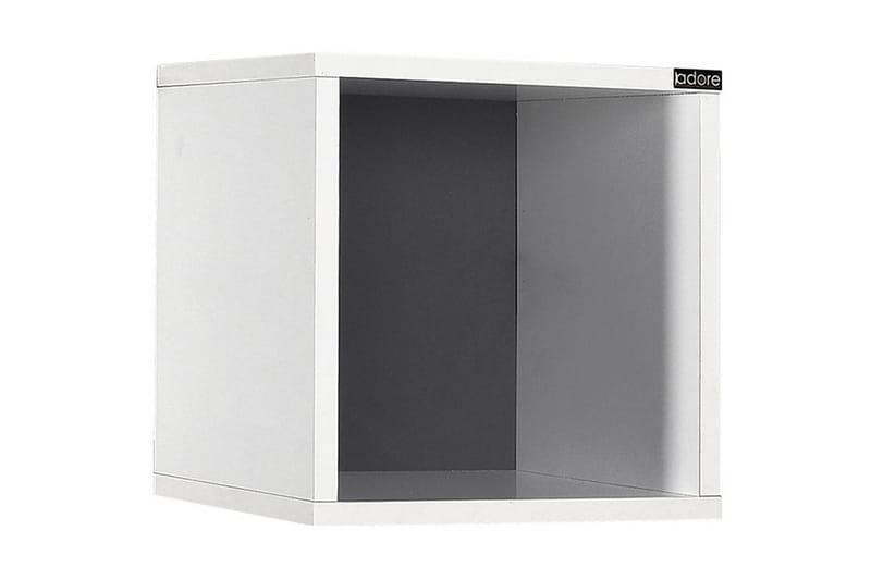 Seinähylly 33x33 cm, Valkoinen