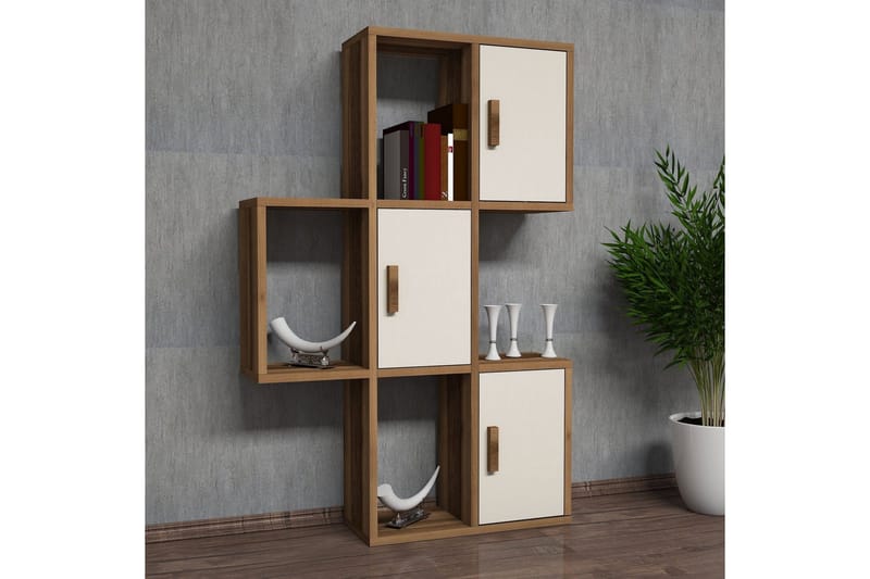 Seinähylly Amtorp 75 cm - Ruskea - Talo & remontointi - Keittiö & kylpyhuone - Keittiö & kodinhoitohuone - Keittiön sisustus - Keittiöhylly