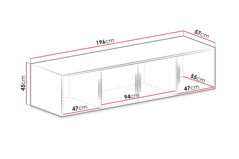 Seinähylly Bali Harmaa - Talo & remontointi - Keittiö & kylpyhuone - Keittiö & kodinhoitohuone - Keittiön sisustus - Keittiöhylly