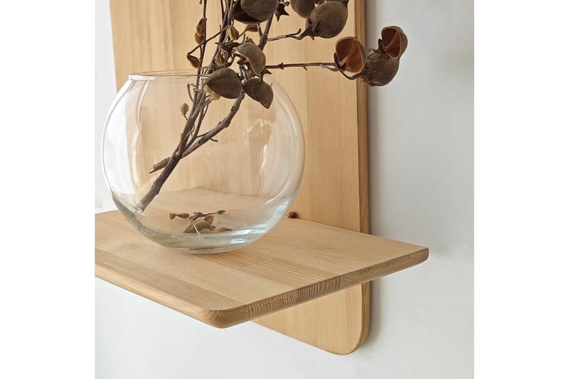 Seinähylly Busselton 66 cm - Tammi - Talo & remontointi - Keittiö & kylpyhuone - Keittiö & kodinhoitohuone - Keittiön sisustus - Keittiöhylly