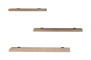 Seinähylly Jakor 2x30 cm 3-pak - Luonnonväri - Talo & remontointi - Keittiö & kylpyhuone - Keittiö & kodinhoitohuone - Keittiön sisustus - Keittiöhylly