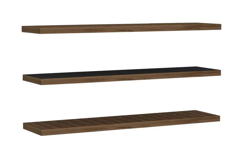 Seinähylly Marincic 2 cm - Pähkinä - Talo & remontointi - Keittiö & kylpyhuone - Keittiö & kodinhoitohuone - Keittiön sisustus - Keittiöhylly