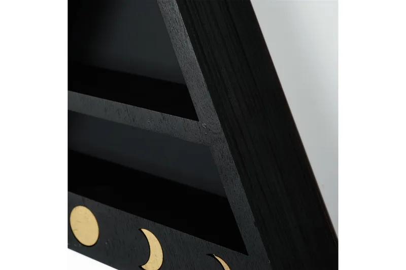 Seinähylly Masatane 30 cm - Musta - Talo & remontointi - Keittiö & kylpyhuone - Keittiö & kodinhoitohuone - Keittiön sisustus - Keittiöhylly