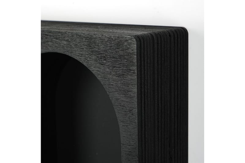 Seinähylly Masatane 35 cm - Musta - Talo & remontointi - Keittiö & kylpyhuone - Keittiö & kodinhoitohuone - Keittiön sisustus - Keittiöhylly