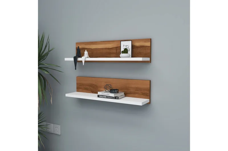 Seinähylly Munni 60 cm, Ruskea