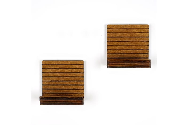 Seinähylly Nagaji 13 cm - Pähkinä - Talo & remontointi - Keittiö & kylpyhuone - Keittiö & kodinhoitohuone - Keittiön sisustus - Keittiöhylly