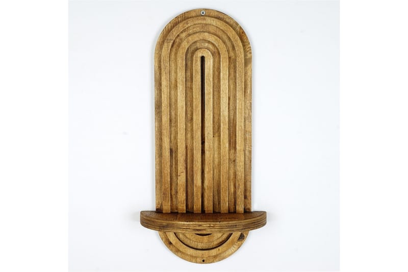 Seinähylly Nagaji 40 cm - Pähkinä - Talo & remontointi - Keittiö & kylpyhuone - Keittiö & kodinhoitohuone - Keittiön sisustus - Keittiöhylly