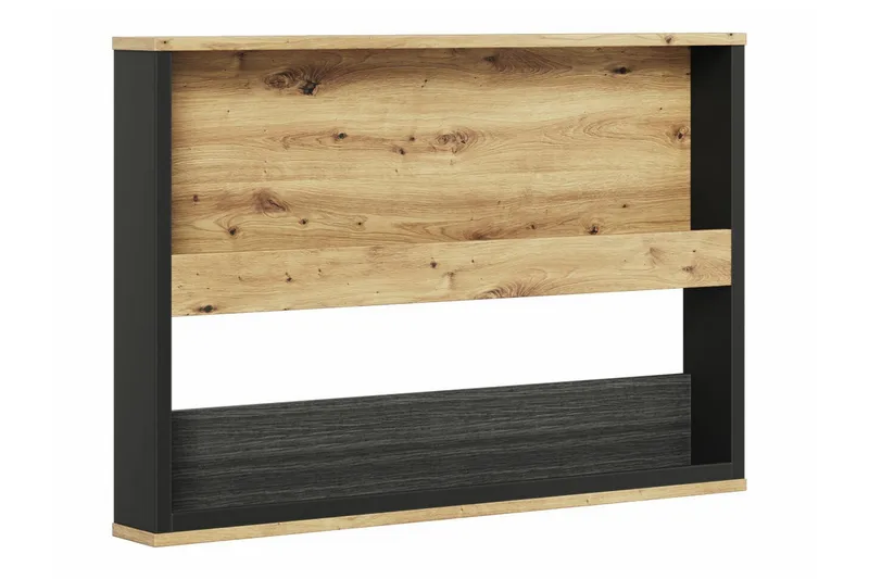 Seinähylly Rathmore 92x12 cm, Musta