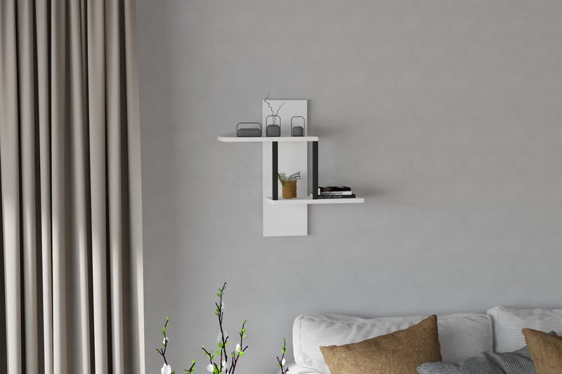 Seinähylly Smallwood 20x40 cm 2-pak - Valkoinen - Talo & remontointi - Keittiö & kylpyhuone - Keittiö & kodinhoitohuone - Keittiön sisustus - Keittiöhylly