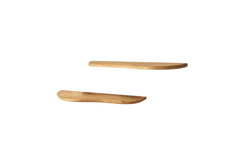 Seinähylly Wavy 100 cm - Tammi - Talo & remontointi - Keittiö & kylpyhuone - Keittiö & kodinhoitohuone - Keittiön sisustus - Keittiöhylly