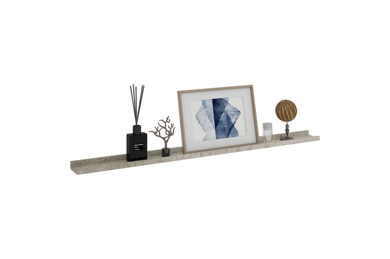 Seinähyllyt 4 kpl betoninharmaa 115x9x3 cm - Talo & remontointi - Keittiö & kylpyhuone - Keittiö & kodinhoitohuone - Keittiön sisustus - Keittiöhylly