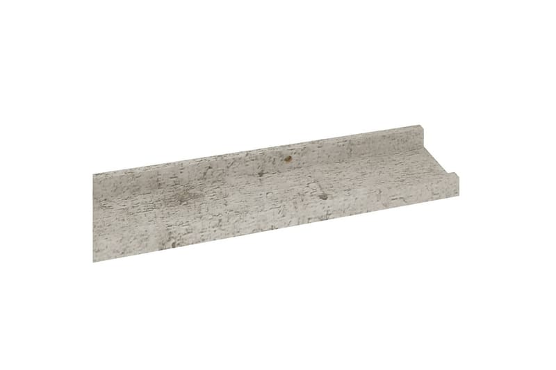 Seinähyllyt 4 kpl betoninharmaa 115x9x3 cm - Talo & remontointi - Keittiö & kylpyhuone - Keittiö & kodinhoitohuone - Keittiön sisustus - Keittiöhylly