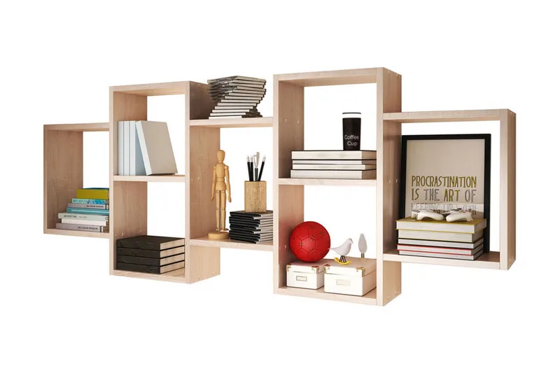 Trio Seinähylly 161x18x65 cm, undefined